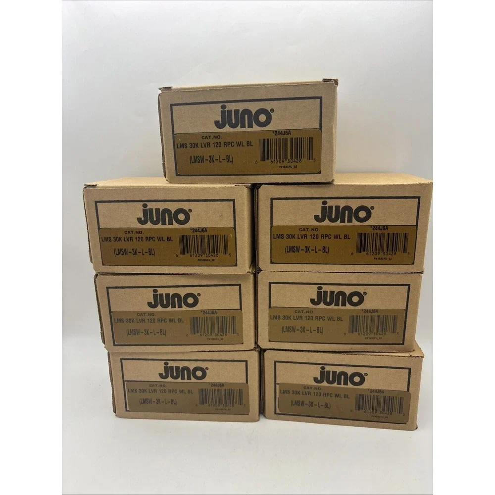 Juno 30k LVR Series LED Step Light 120V RPC WL BL - Lot Of 7